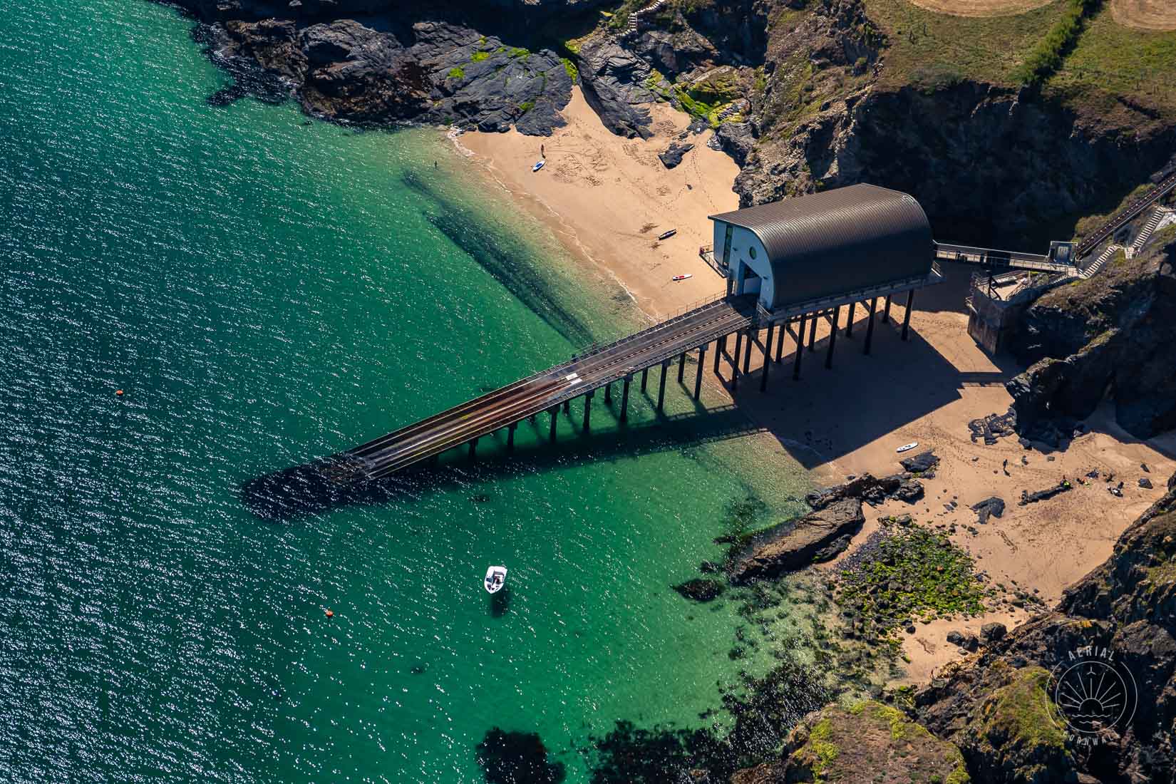 aerial-cornwall-print-plane-padstow-lifeboat-station