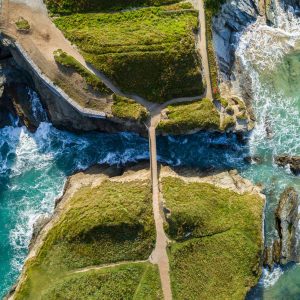 Porth Beach Bridge